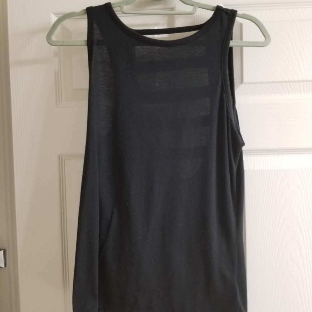 Black Workout Tank Top